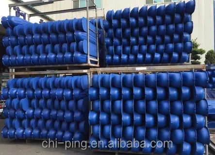 HDPE plastic fishing pontoon float for aquaculture use