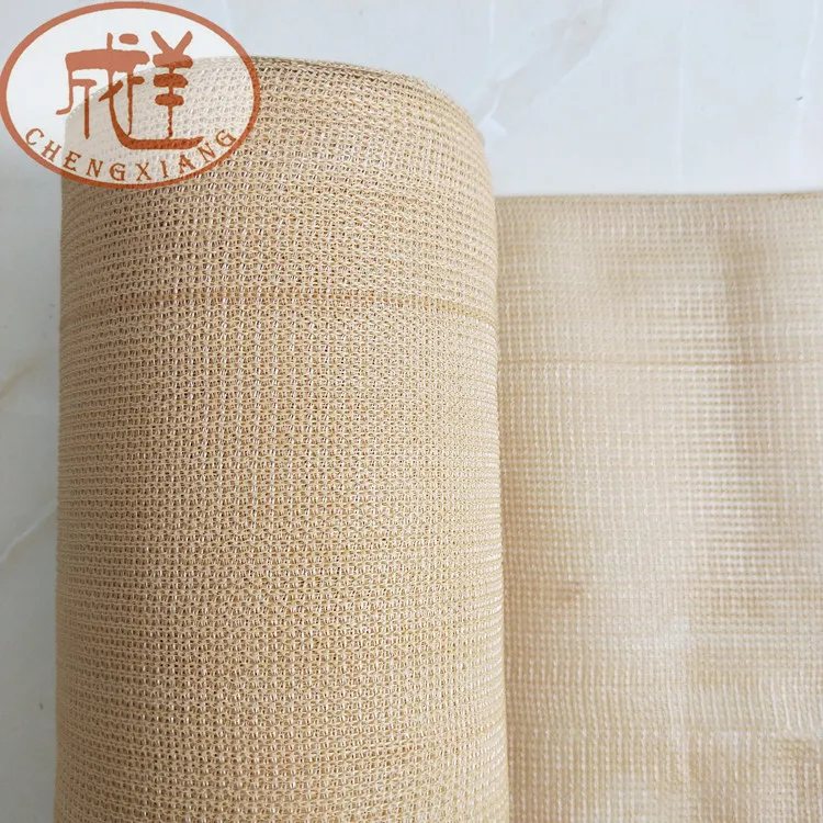 
HDPE beige color 180gsm mono shade sail sun shade netting 