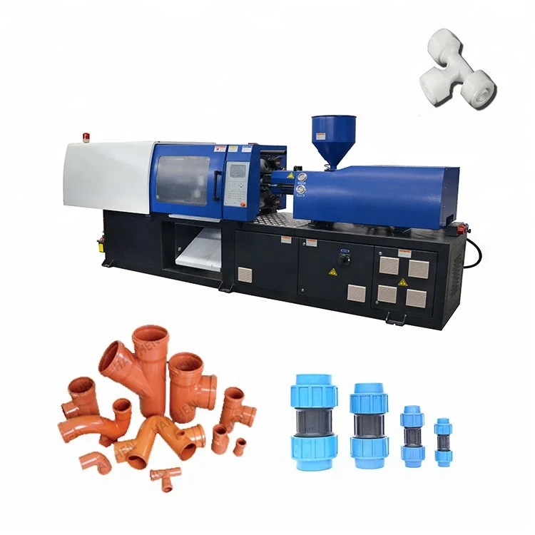 UPVC PP PPR Wall Plug Plastic Pipe Fitting Making Injection Molding Machines