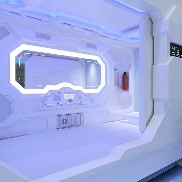 Long service life time Australia capsule hotel bed supplier manufacture capsule bed for airport, backpacker hostel, dormitory.