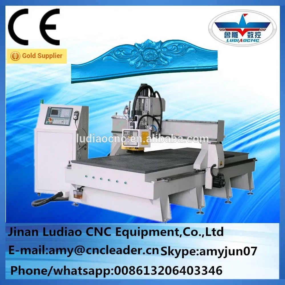 Горячая распродажа цзинань увд 9KW италия шпинделя 1325 фрезерный станок с чпу диск тип для деревообработки мебель с 3D сканер