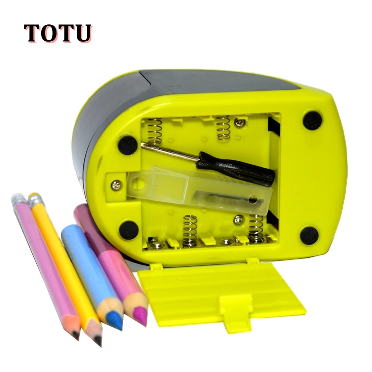 Электрическая точилка для карандашей с двойным отверстием и питанием от USB