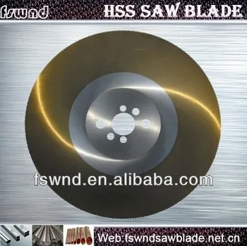 W6 M42 M2 DM05  HSS Circular saw blade high speed steel blade metal pipe cutting stainless steel cutting