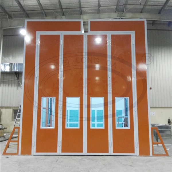 Industrial Transformer Top Roof Open Spray Booth in Middle East