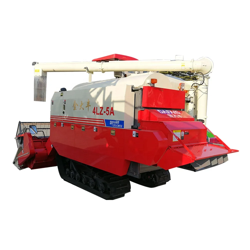 
Gold Dafeng manufacturer crawled type price of rice combine harvester machine 
