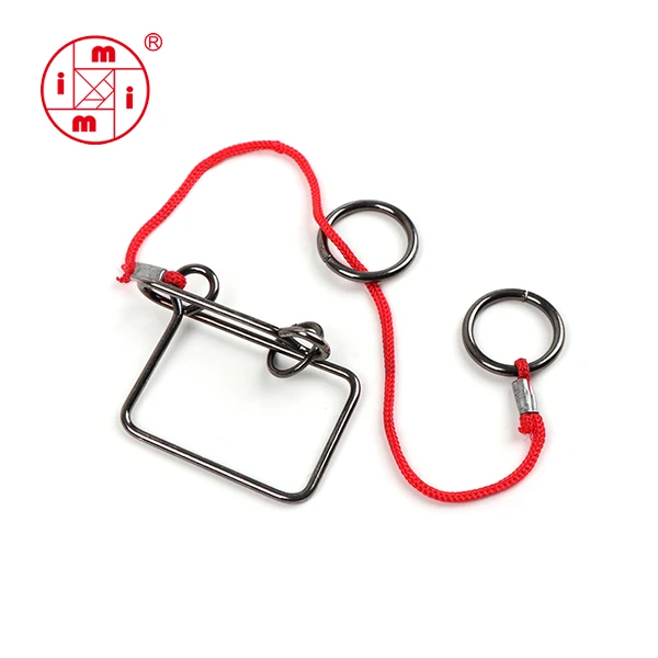 interlocking ring 3d metal puzzle with rings solution