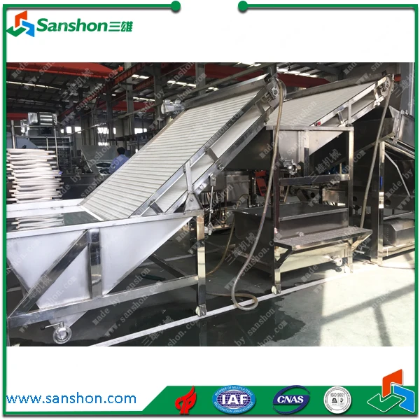 China Shrimp Pilchard Sardine Grading Machine Shrimp Grader