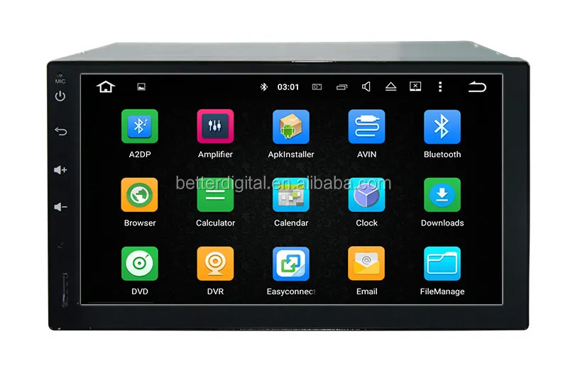Android car media player with 7.1 or 8. 0 system