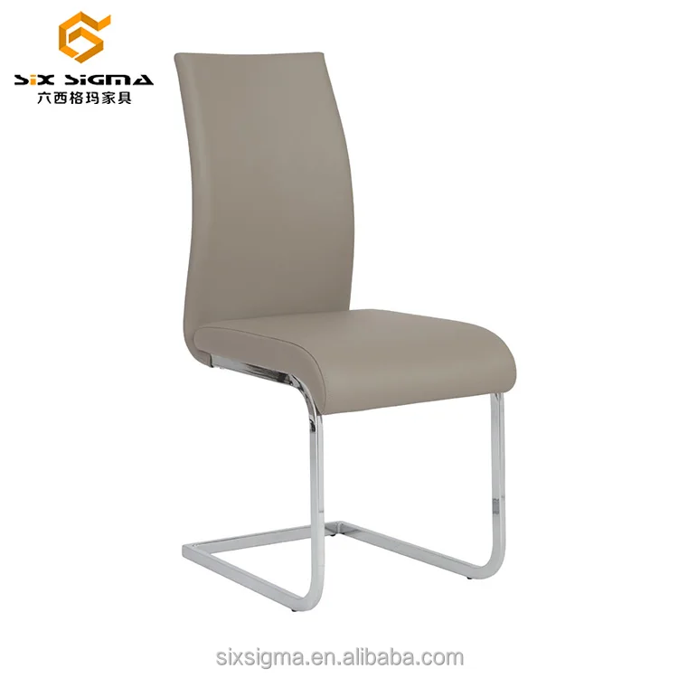 Оптовая продажа, дешевый обеденный стул с хорошими ножками из полиуретана и хрома