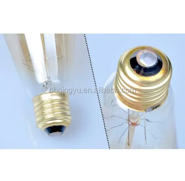 Vintage incandescent bulb  220V E27 edison bulb ST58 for coffee shop decoration