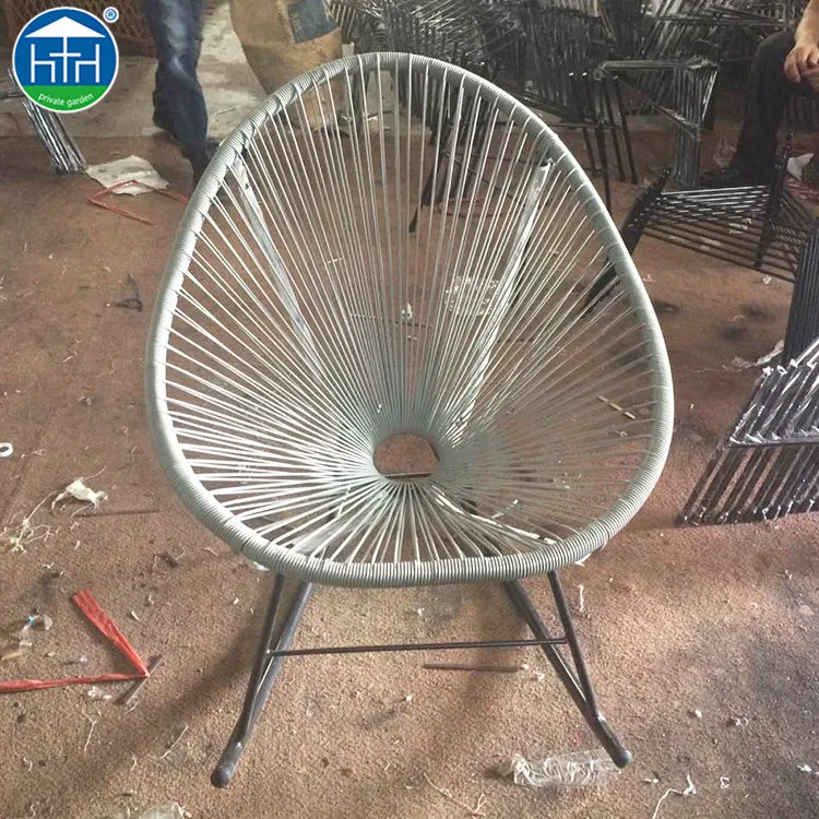 DW-AC052 Outdoor Garden Modern Leisure Round Rocking Chairs