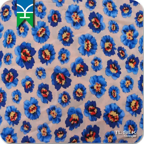 SLZ01 Silk Crepe De Chine CDC 12101 can pass BV Test