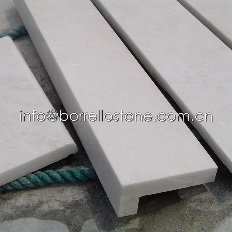 polished Crystal white marble like Carrara white window sill