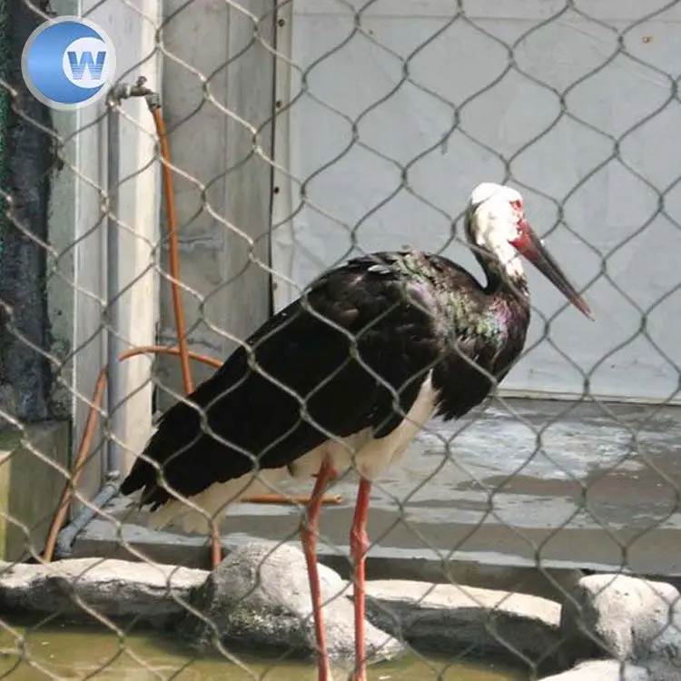 Дешевая клетка для птиц из нержавеющей стальной трос сетка вольер сетки