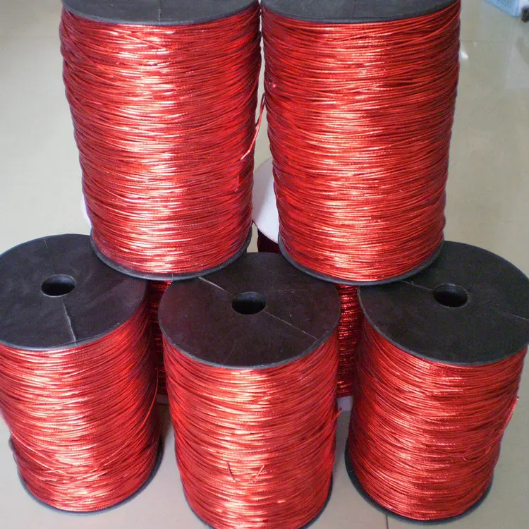 The Best and Cheapest Bright Color Packing Cord,Elastic Metallic Rubber Rope