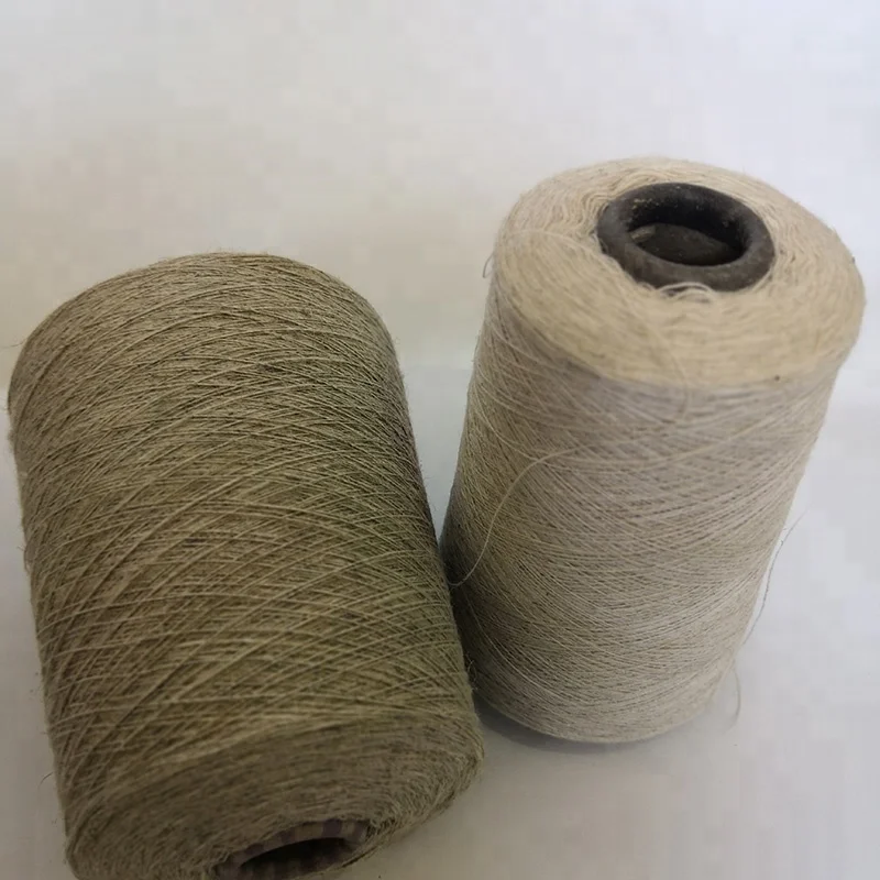 linen viscose blended spun yarn