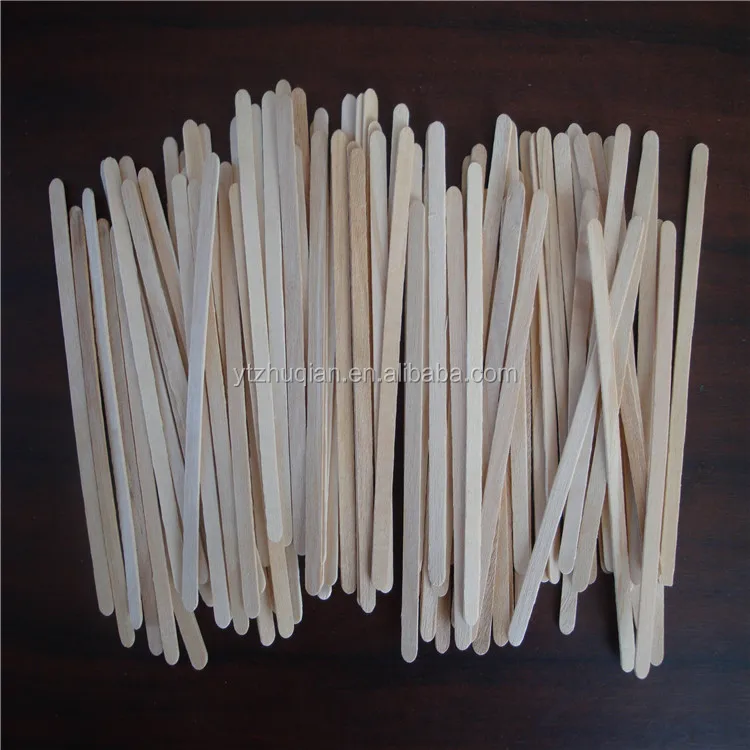 Wooden Craft Stick/Plain ice cream sticks with automatic machine made