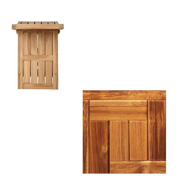 Customized Wooden Toilet Bench