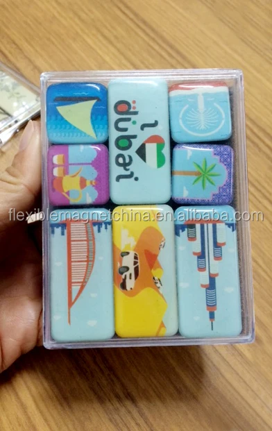 Factory Wholesale High Quality Epoxy Magnetic Set Promotional Magnet Gifts  Epoxy Magnet  For Kids Toys