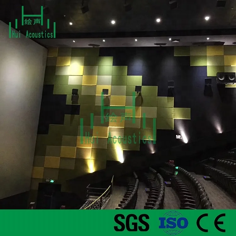 FR Acoustic Fabrics Wall Panel Fabric Acoustic Cloth for Panel