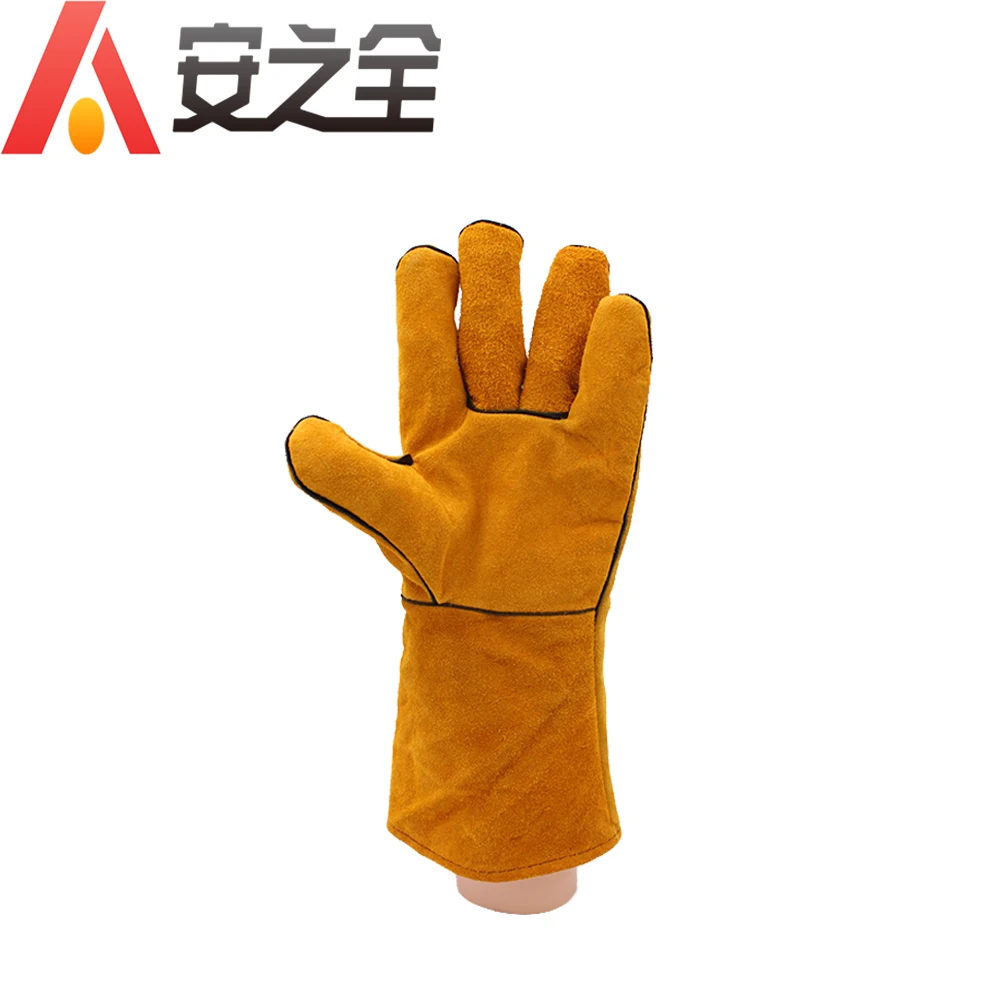 Custom Cowhide Argon Leather Ttig Welding Gloves
