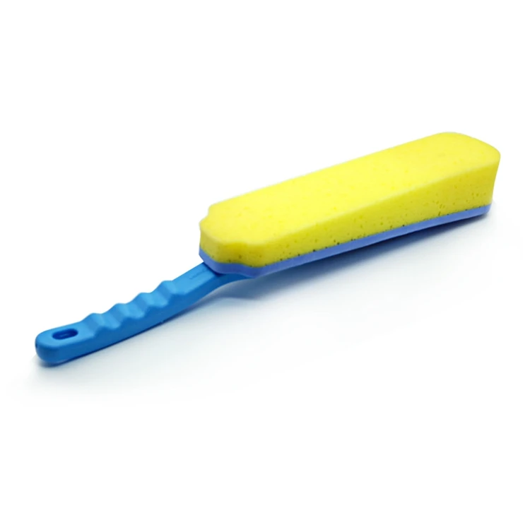 Long handle car cleaning pu sponge with handle