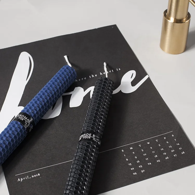 Широкий выбор цветов на заказ, натуральный ароматизированный пчелиный воск, свеча, пчелиный воск 100%