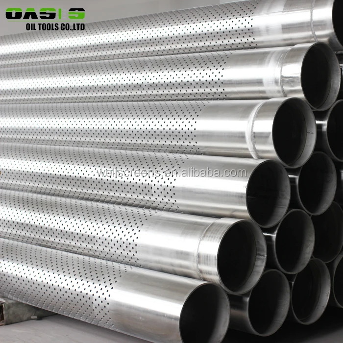 water and oil well drilling perforated casing/perforated based pipe expert with API standard