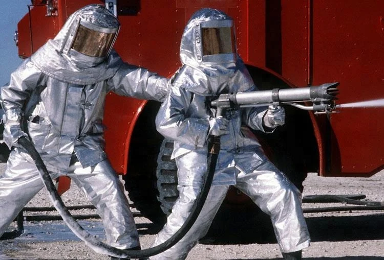 Nomex fire fighting suit factory supply fire retardant suit ant fire suit