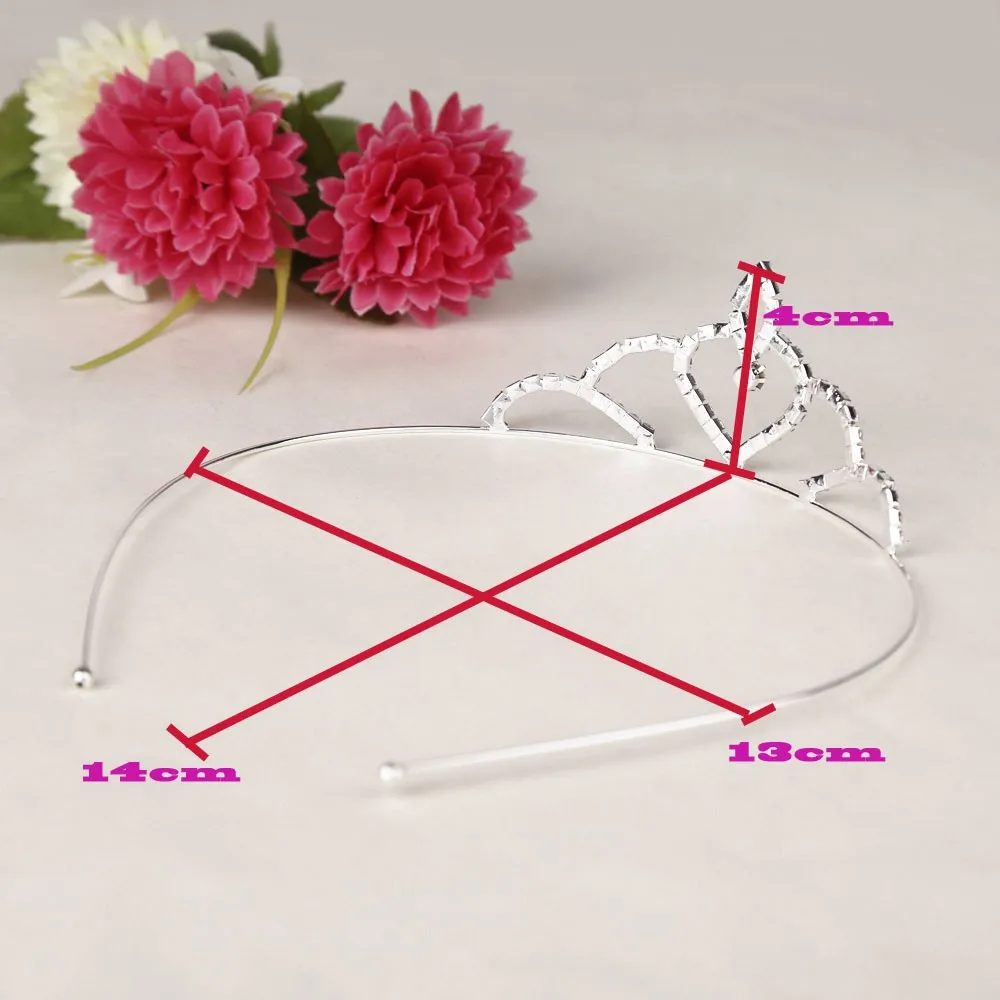 Wholesale Latest Jewelry Kids Tiara Crown Tiara for Wedding