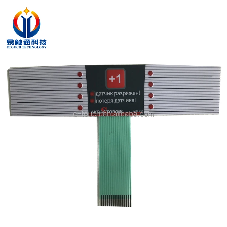 OEM ODM membrane keyboard manufacturer Tactile Emobss Key Custom Control Panels Membrane Switch