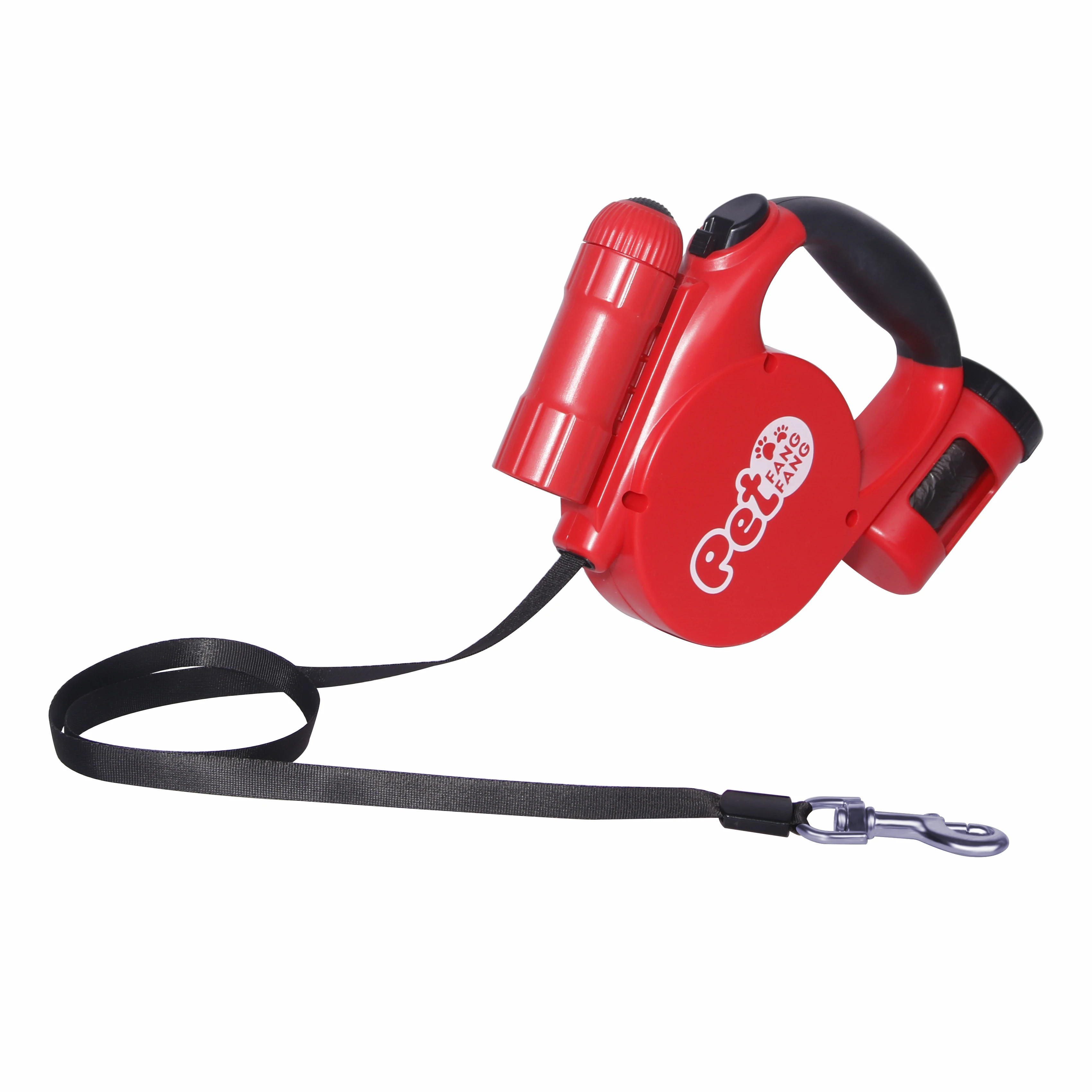 4.5 Meter Length Retractable Leashes Leads for Big Dog and Pet with Led Flashlight