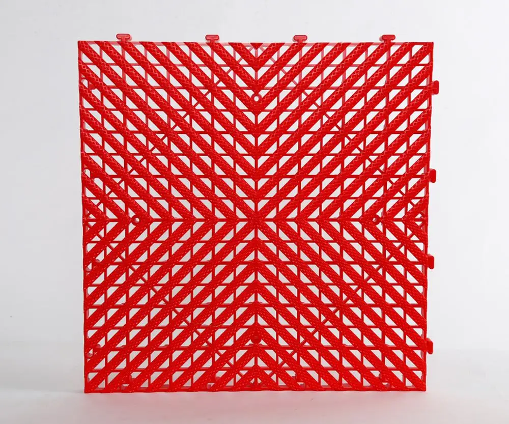 modular plastic interlocking garage floor tiles