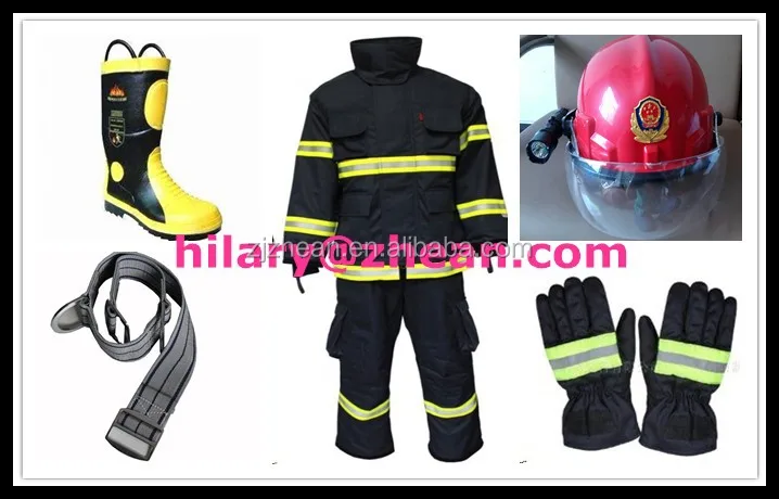 China Supply Used Nomex Fire Fighter Suit For Sale