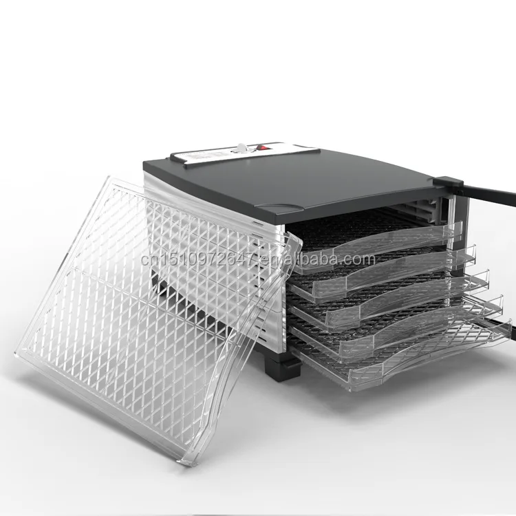 Household electric food dehydrator commercial food drying machine pet herb fruit drying machine 6 layer