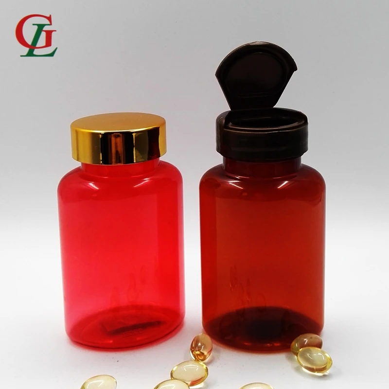 Pet 120/150CC бутылка янтаря овальной Пластиковые Pill эко бутылочка Capsule поставщик упаковки