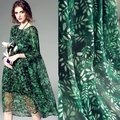 Online Terry Ombre Silk Chiffon/Satin Fabric