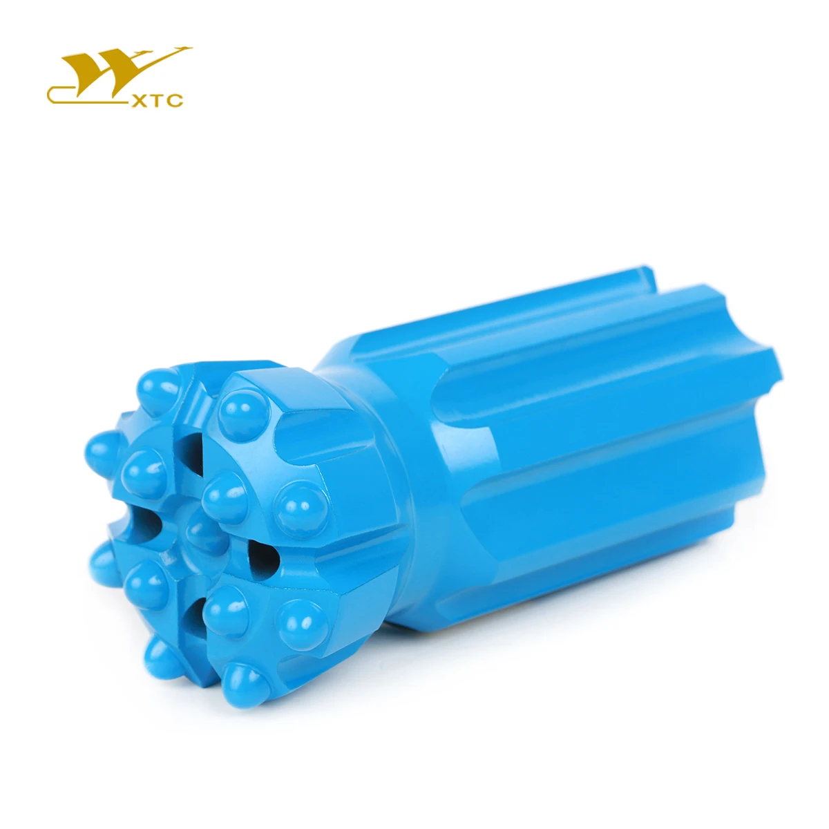Expert in drilling engin T38 Threaded Blue Tungsten Carbide Hydro-electrical Engineering Cheap Pdc Bw Casing Drilling Pipe Shoes Oil Well Drill Bits Drilling tool making