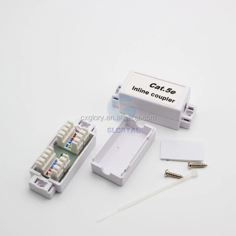 popular8P8C UTP  RJ45 cat5e Inline Coupler