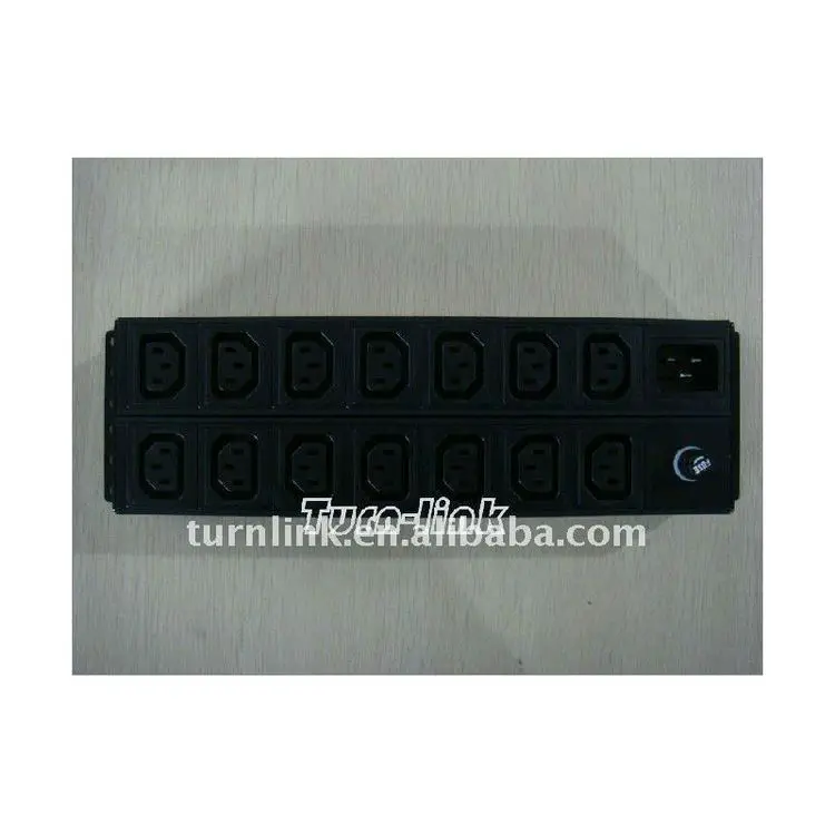 2U 14 способ IEC C13 с IEC C19 и предохранитель PDU гнездо для Кабинета