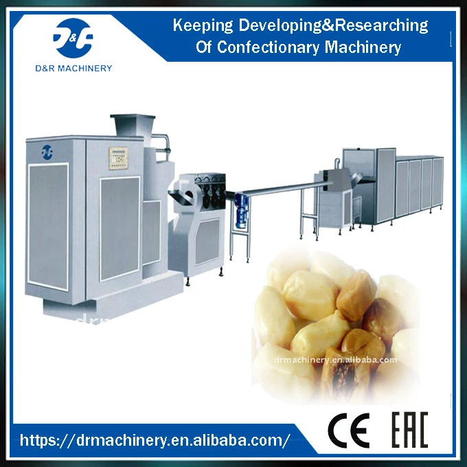Food processing equipment reliable performance, die forming candy, toffee making machine
