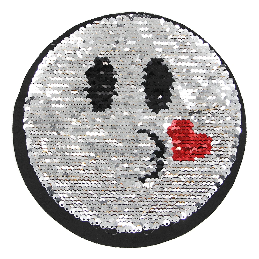 cartoon pins rhinestone heat transfers fashion embroidery weaving sequins cherry dress applique cloth paste patch diy