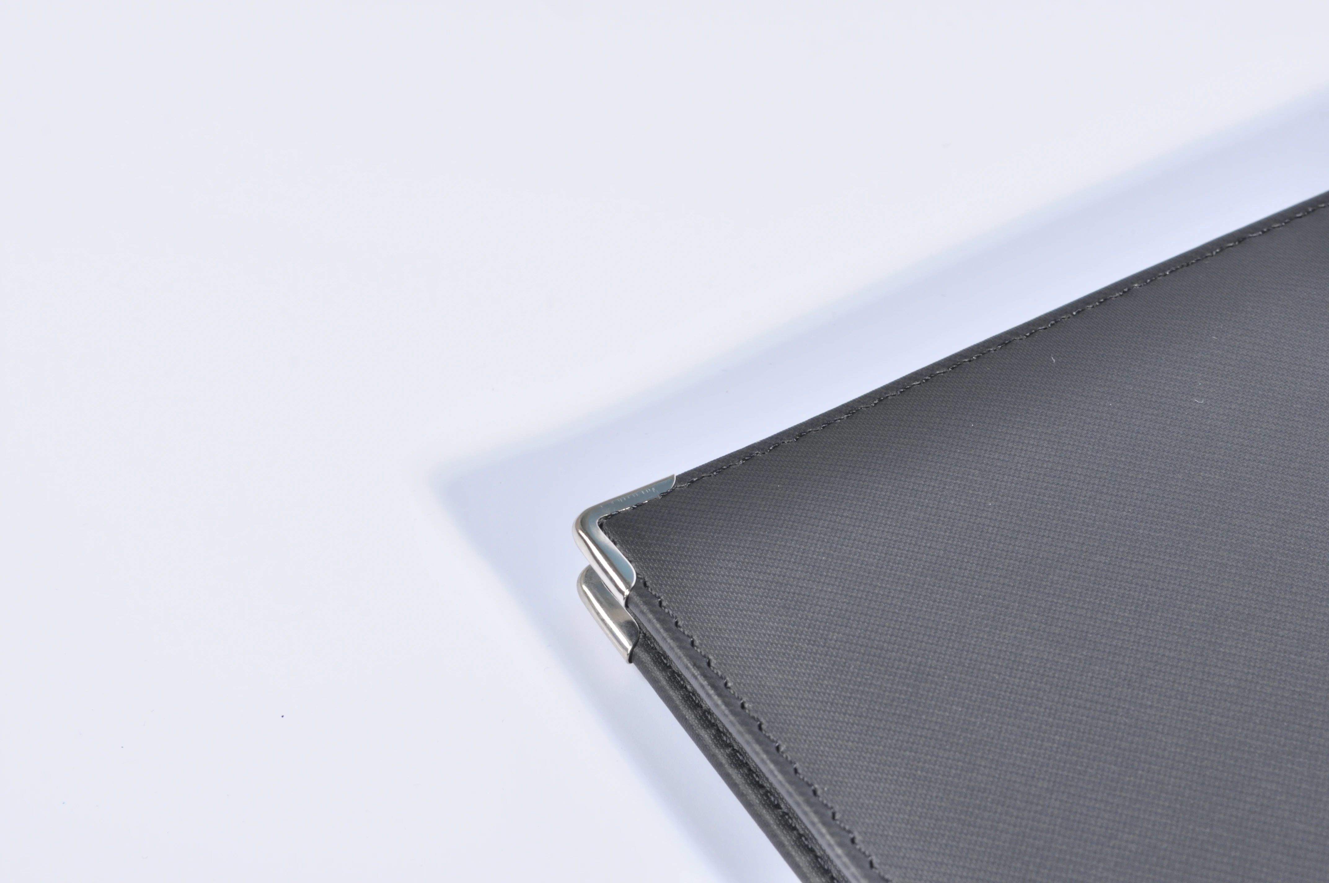 Папка-органайзер для серверов, кожаный расширяющийся бумажник для официантов или мужской тонкий зажим, папка для файлов, кредитных карт BOWEN