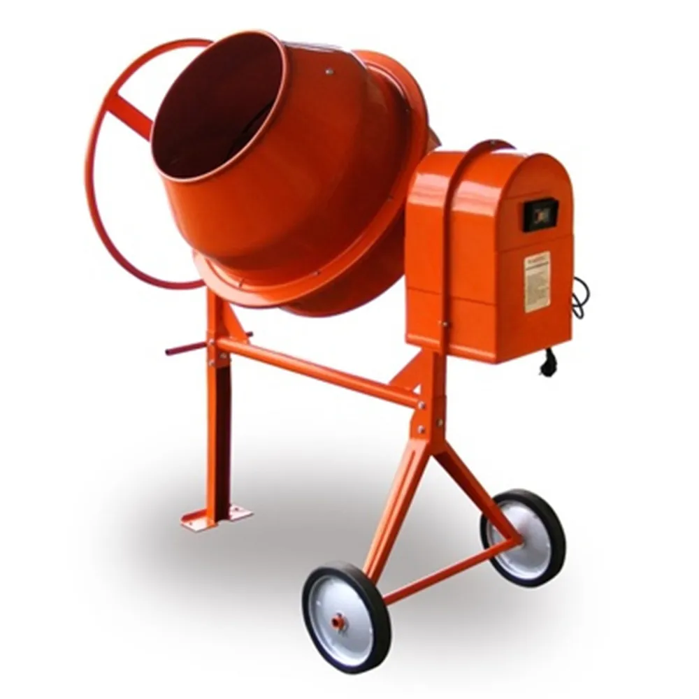 
Factory price small electric cement mixer 46L mini manual concrete mixer 