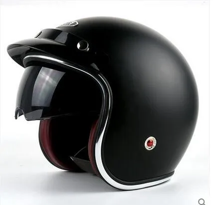 
Helmet motorcycle dot approved miniature classic motorcycle helmet open face 