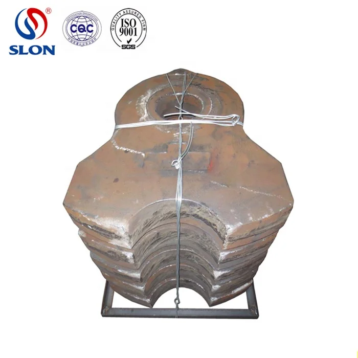 High Manganese Steel Auto Crusher Hammer Metal Shredder Parts