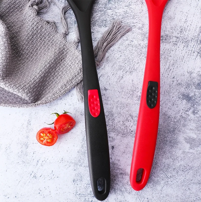 Silicone Spatula,600F High Heat Resistant Premium Silicone Turner,Non-stick Kitchen Fry Spatulas Cooking Utensil