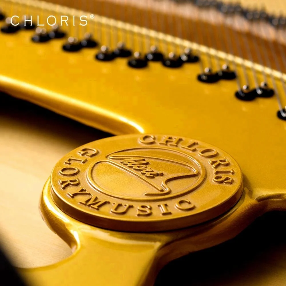 Antique baroque White Matte Baby Grand Piano for sale  SG-152WB