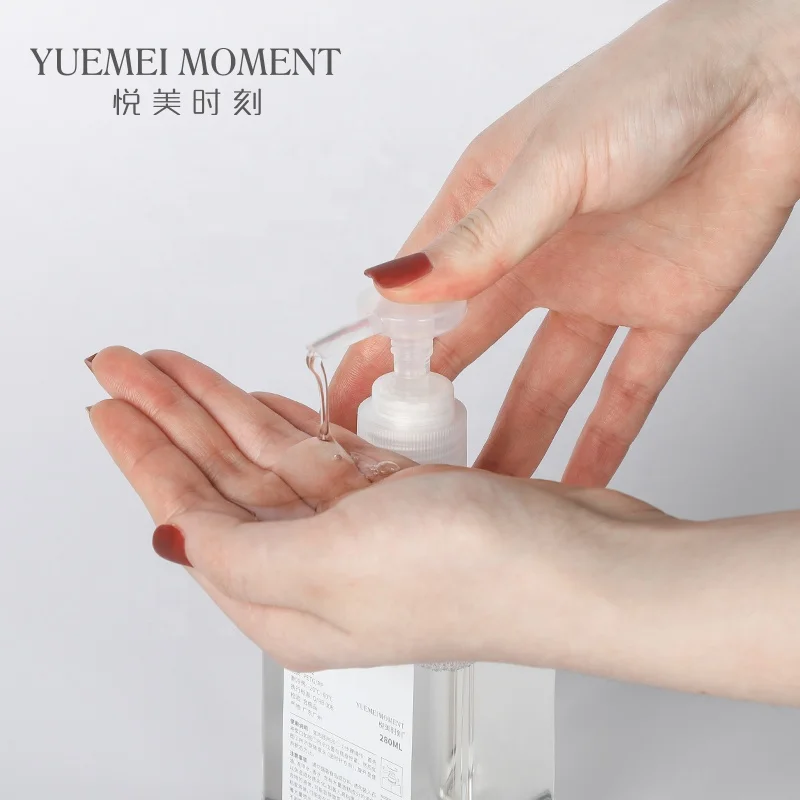 
Small Quantity Hot Stamping 150ml Semi Green Lotion Pump Rectangular Shampoo Bottle 