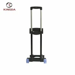 KINGDA fashion retractable luggage bag suitcase trolley handle